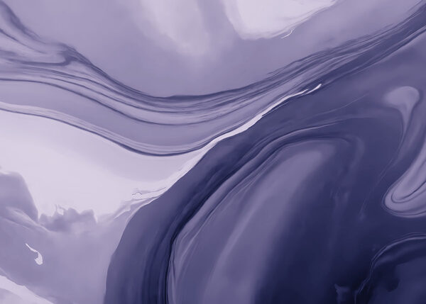 - Swirling shades of soft purple hues