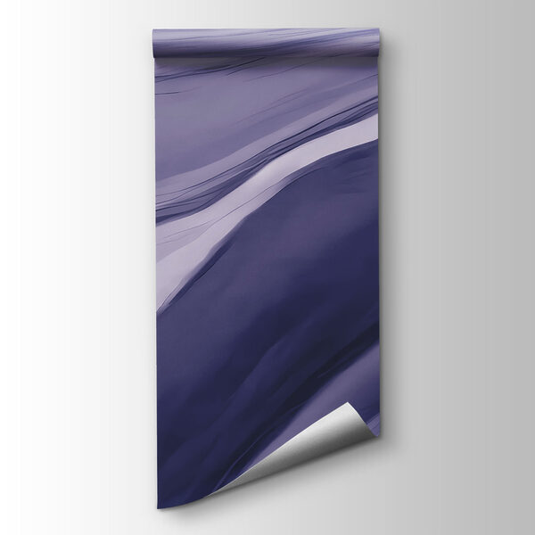 - Swirling shades of soft purple hues