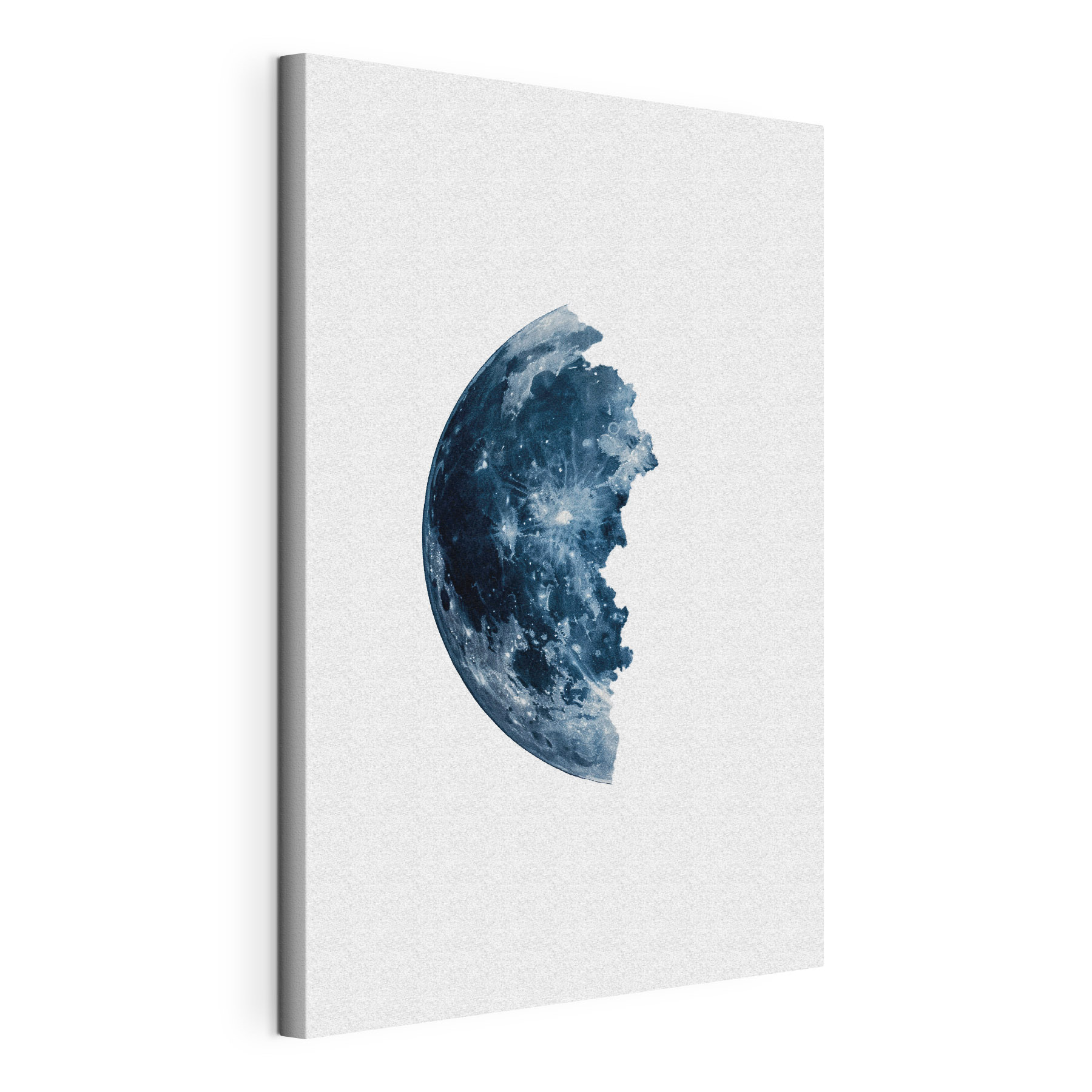 Half of the moon