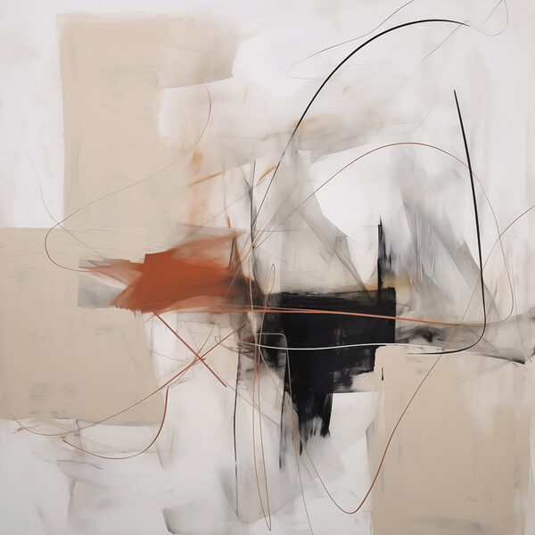Painting of a white wall