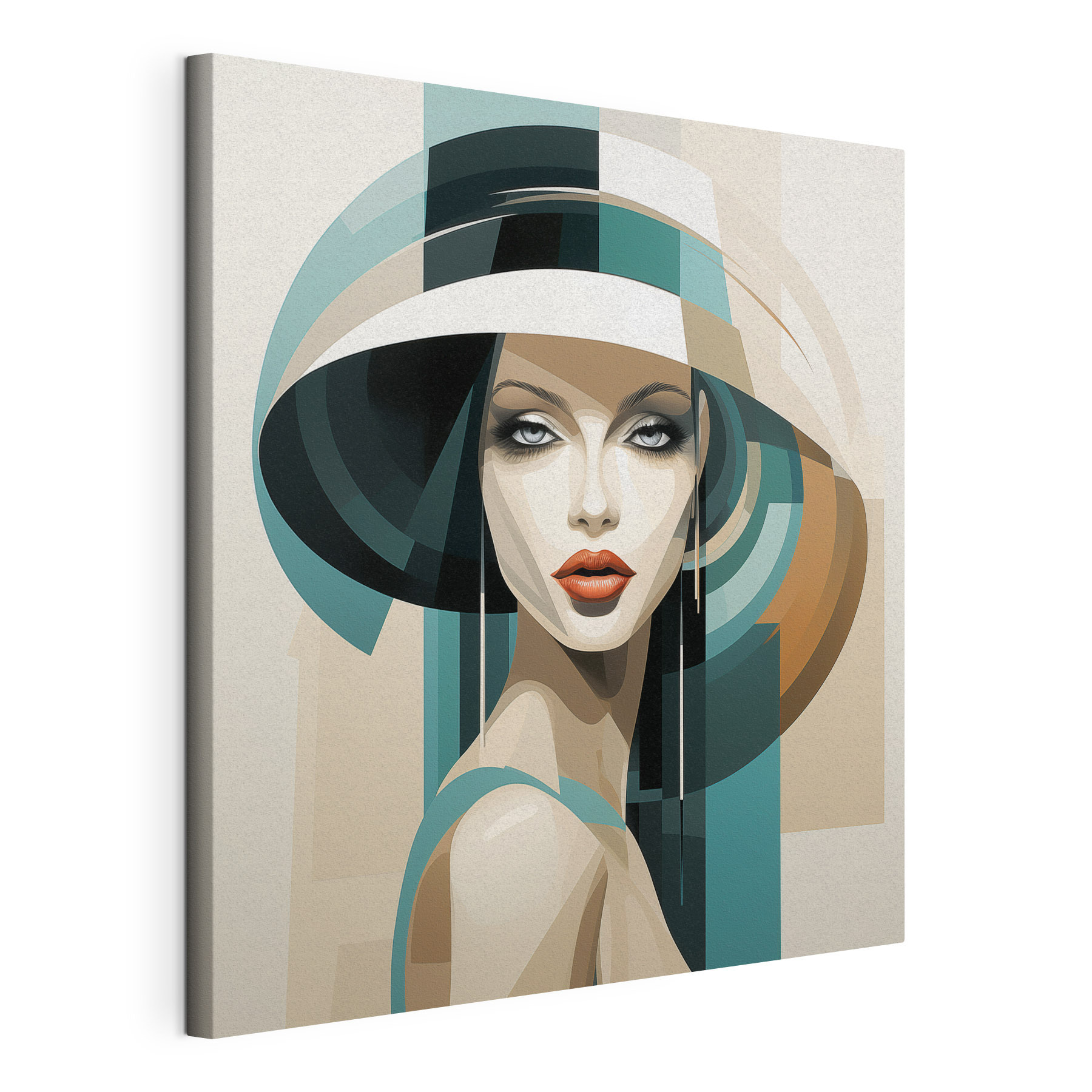 Woman wearing a hat Woman wearing a hat