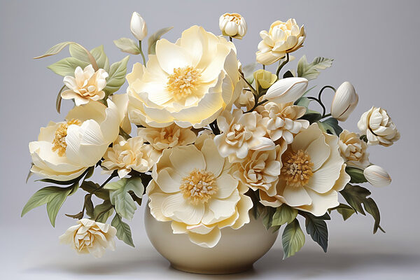 Vase of flowers
