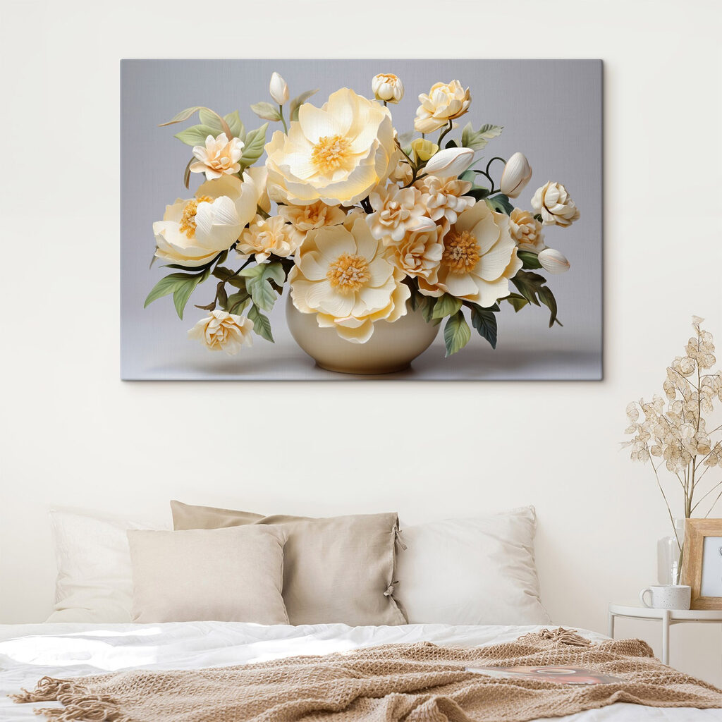 Vase of flowers