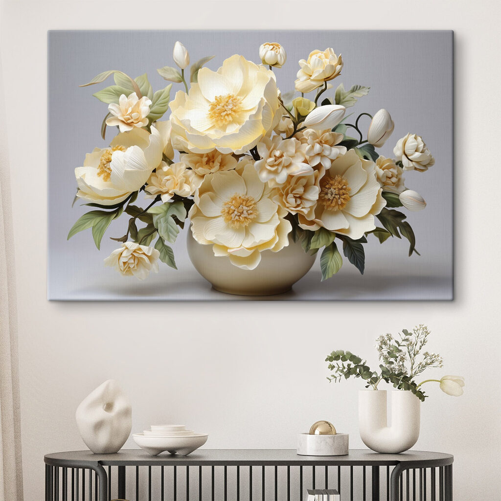Vase of flowers