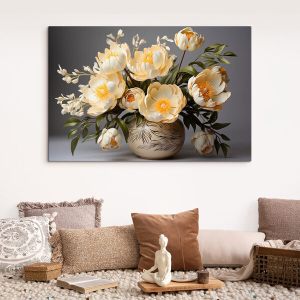Vase with flowers in it