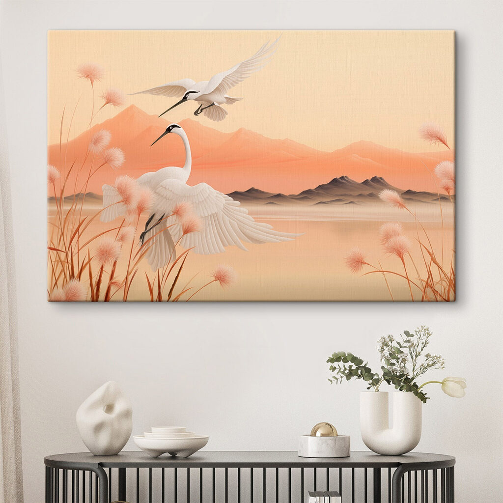 Birds flying over water Birds flying over water
