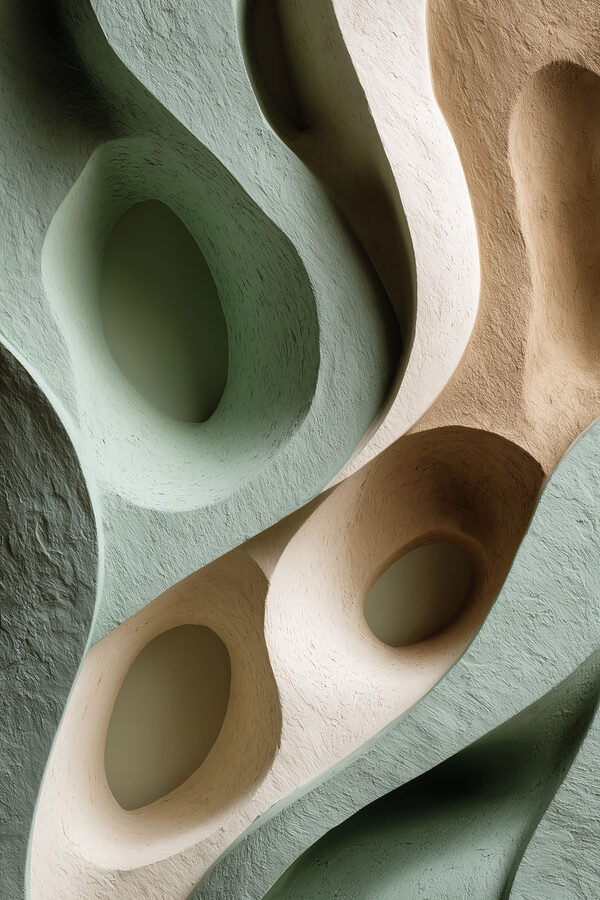 Soft curves and gentle hues blend beautifully Soft curves and gentle hues blend beautifully