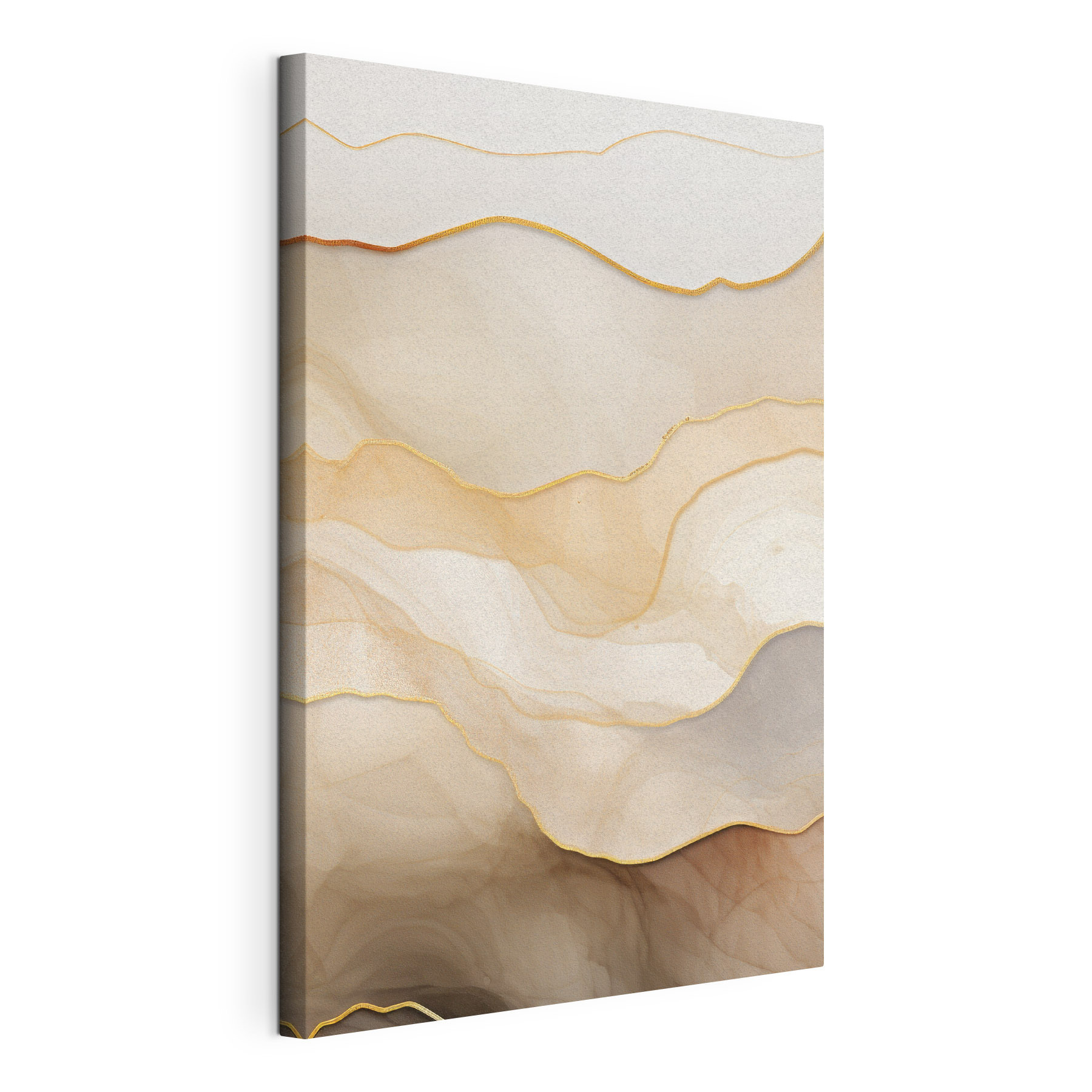 Soft waves of creamy colors blend Soft waves of creamy colors blend