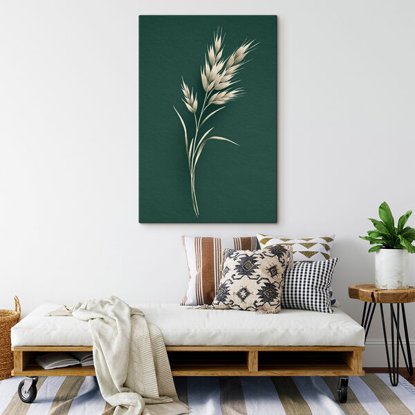 Plant with leaves on it