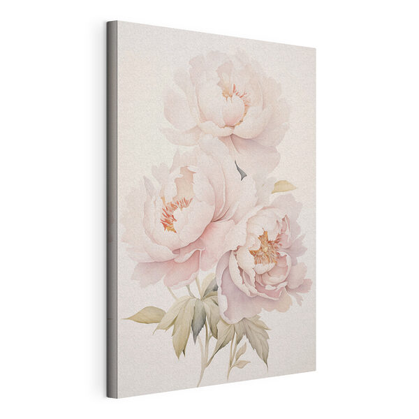 Delicate blooms in soft hues