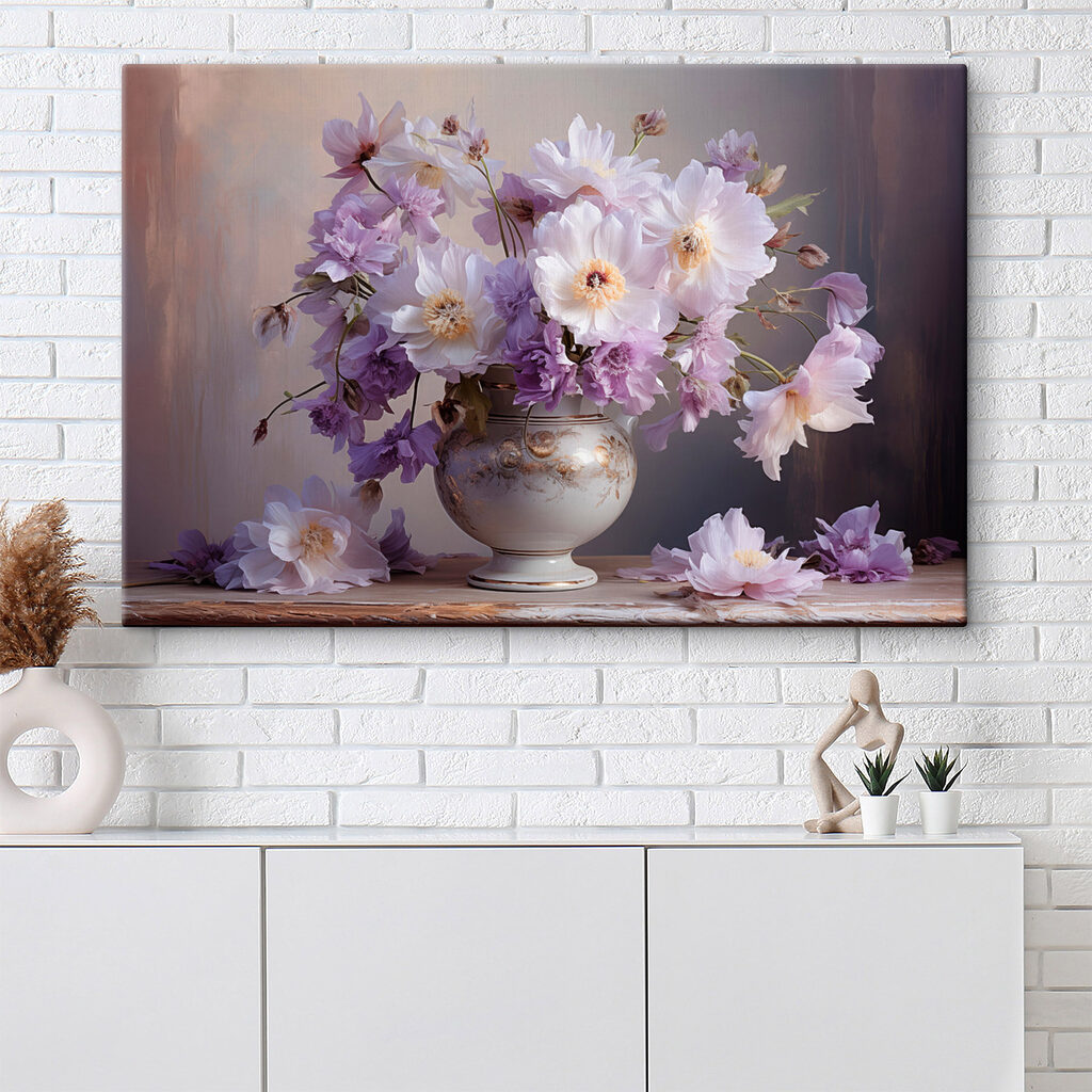 Vase with flowers in it