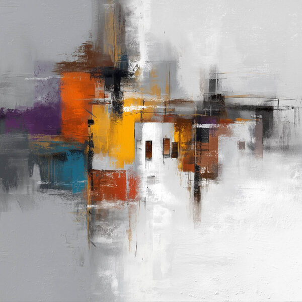 Painting of a building