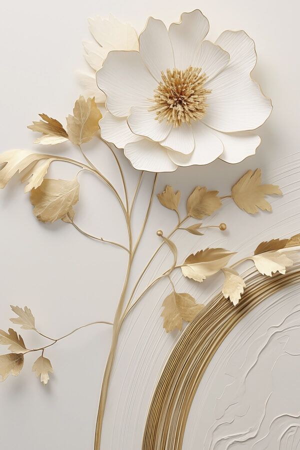 Beautiful floral design on display Beautiful floral design on display