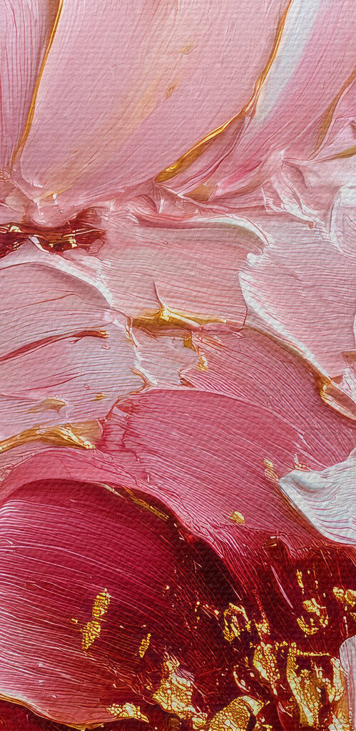 Blossoms in soft pink hues
