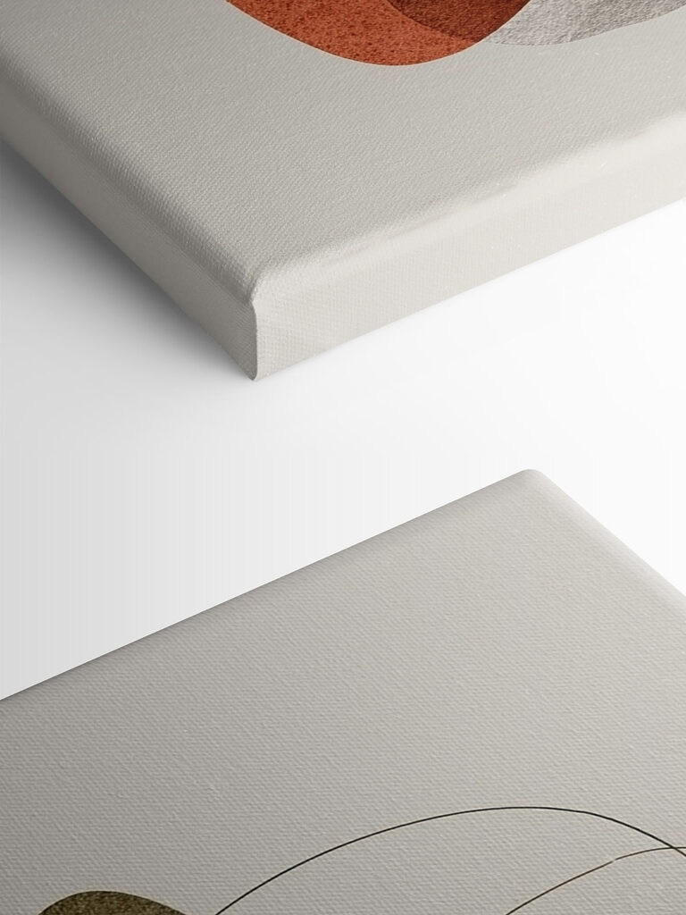 Abstract shapes on neutral background Abstract shapes on neutral background