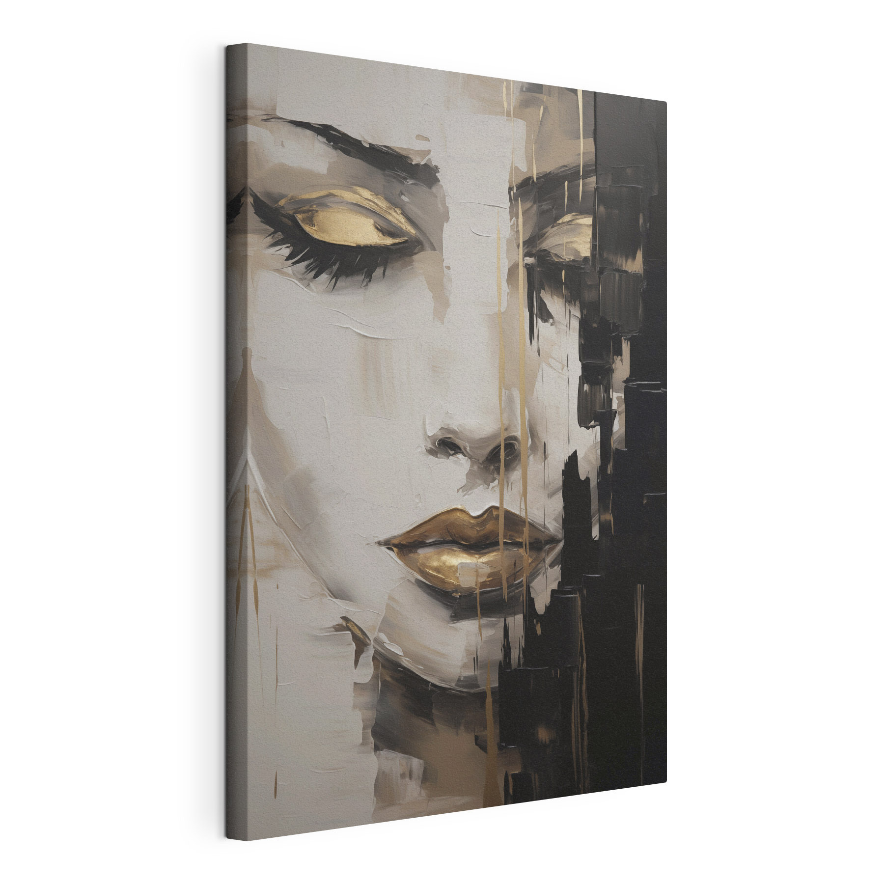 Artful expression through brush strokes