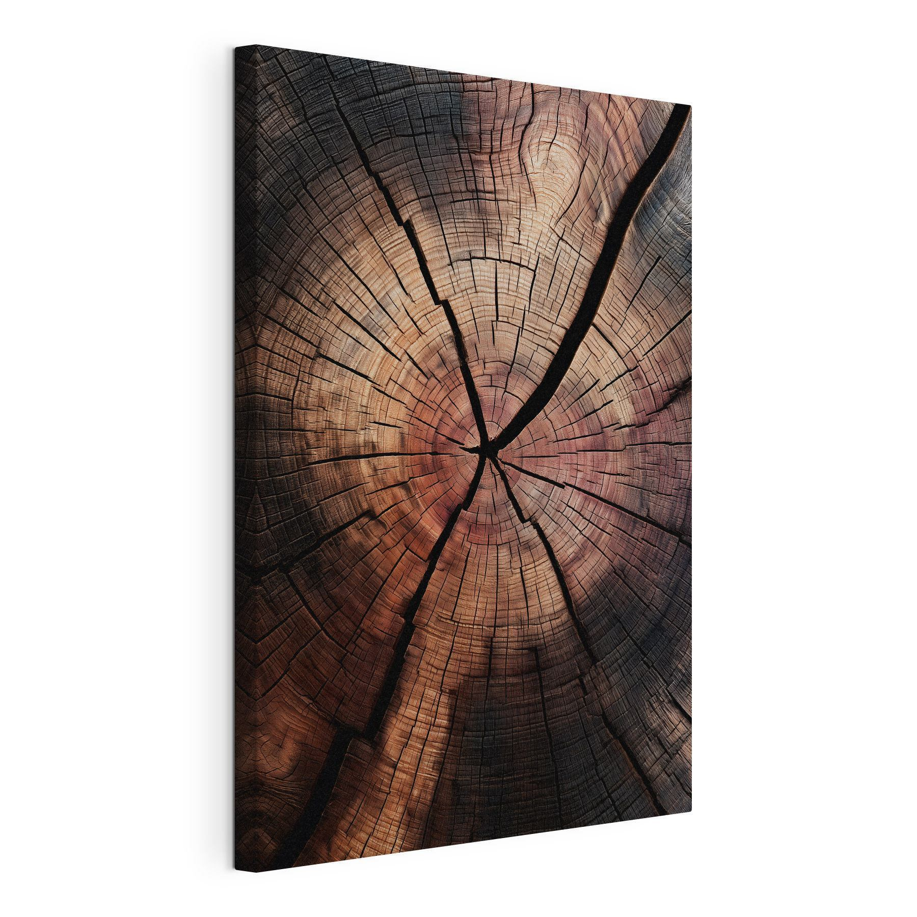 Natural patterns in aged wood