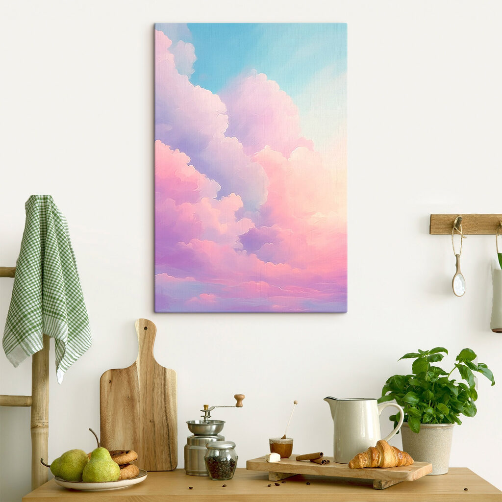 Colorful clouds in the sky