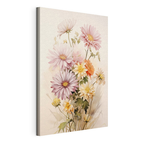 Wandbilder Gemälde mit Blumen auf weißem Hintergrund (Artikelnummer: s45559) Wandbilder Wandbilder Gemälde mit Blumen auf weißem Hintergrund (Artikelnummer: s45559)