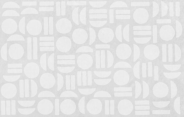 White background with geometric shapes White background with geometric shapes
