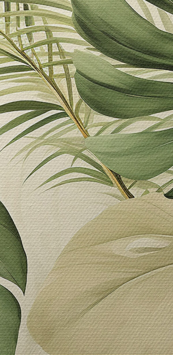 Lush greenery against a soft backdrop