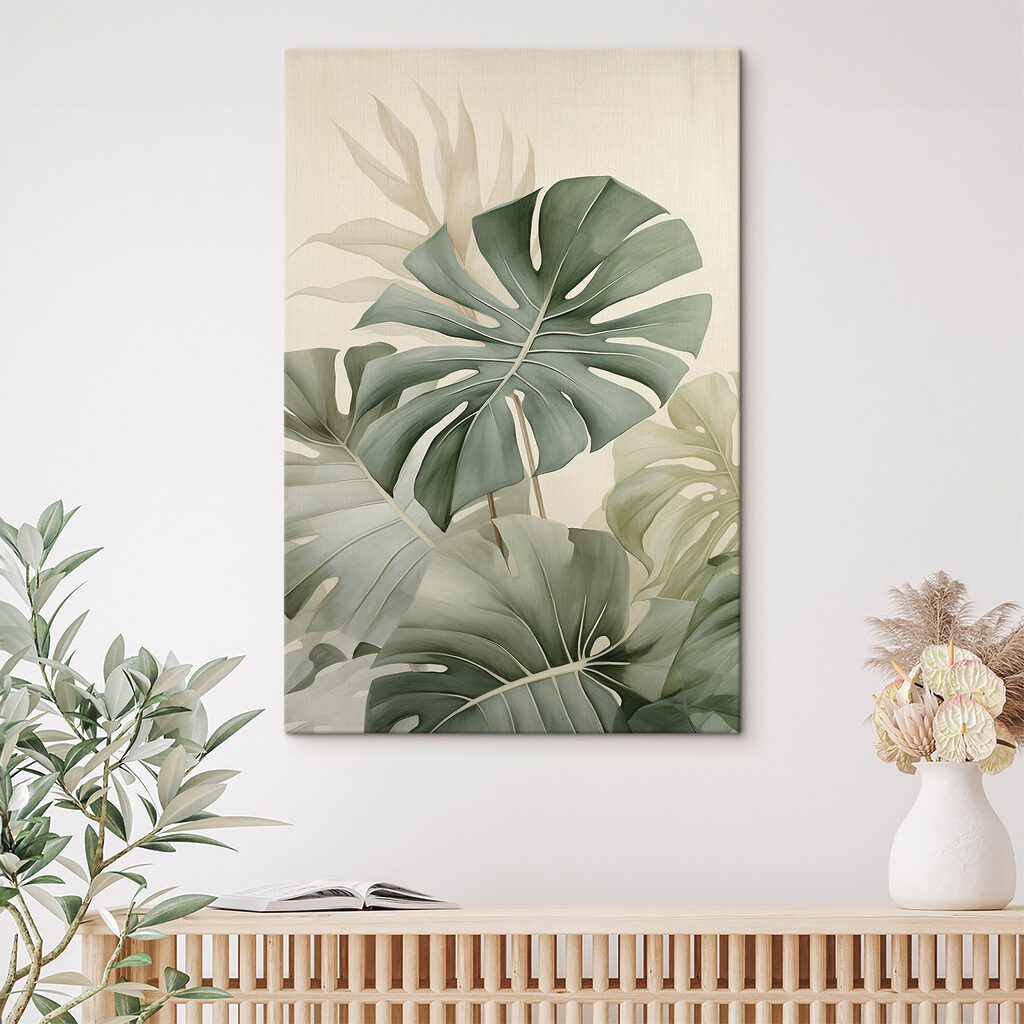 Tranquil shades of lush greenery