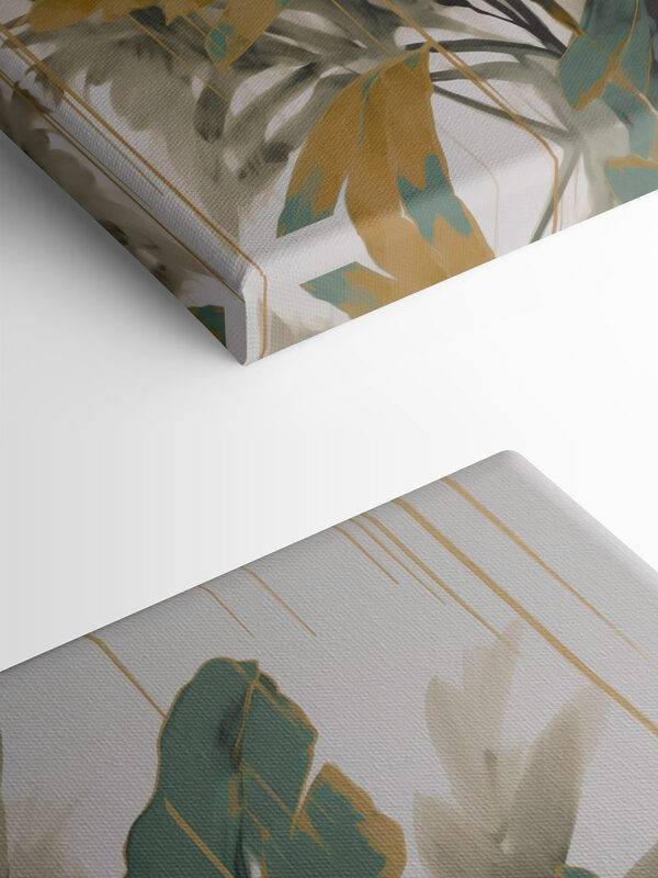 Painting of leaves and branches