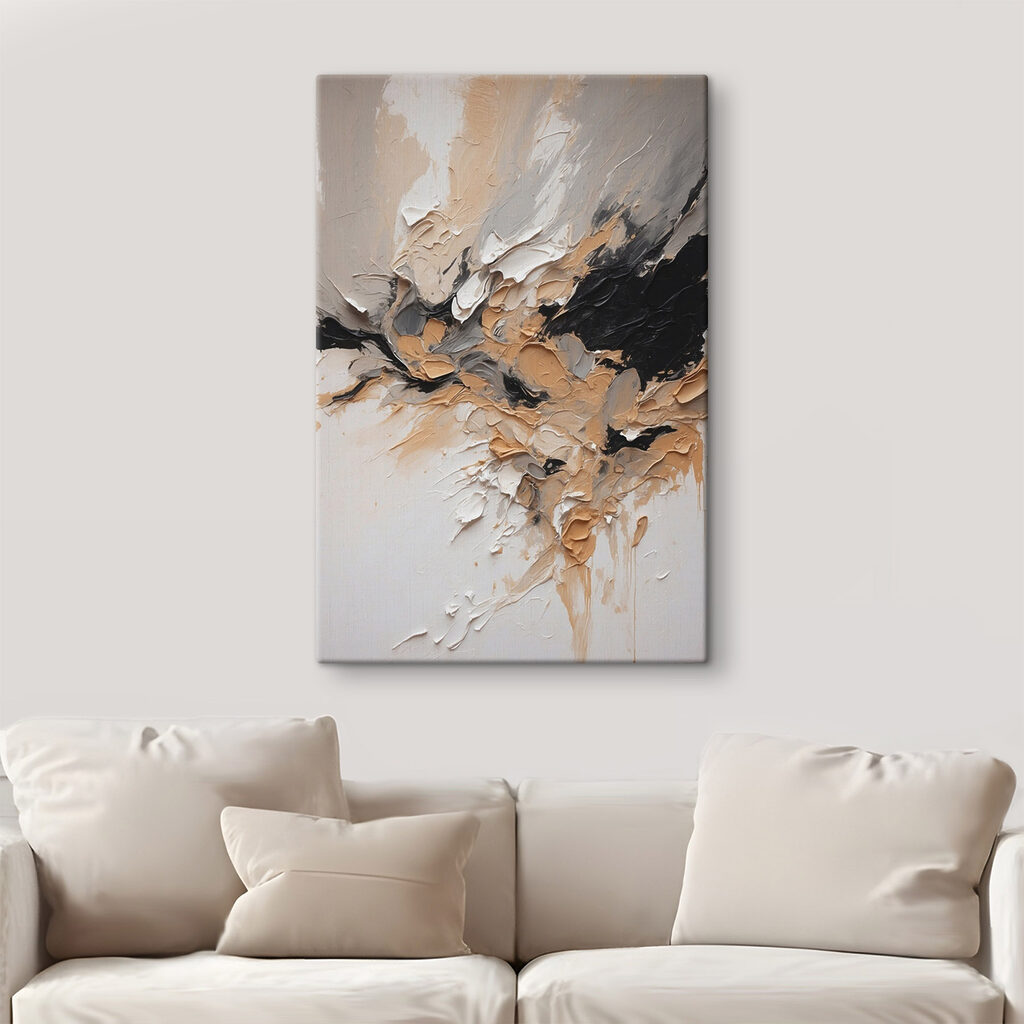 - Abstract beauty in warm tones