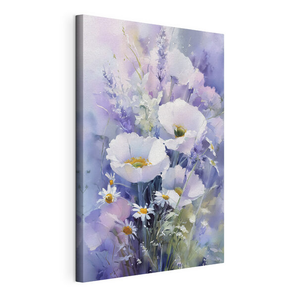 Wandbilder Gemälde mit weißen Blumen (Artikelnummer: s45720) Wandbilder Wandbilder Gemälde mit weißen Blumen (Artikelnummer: s45720)