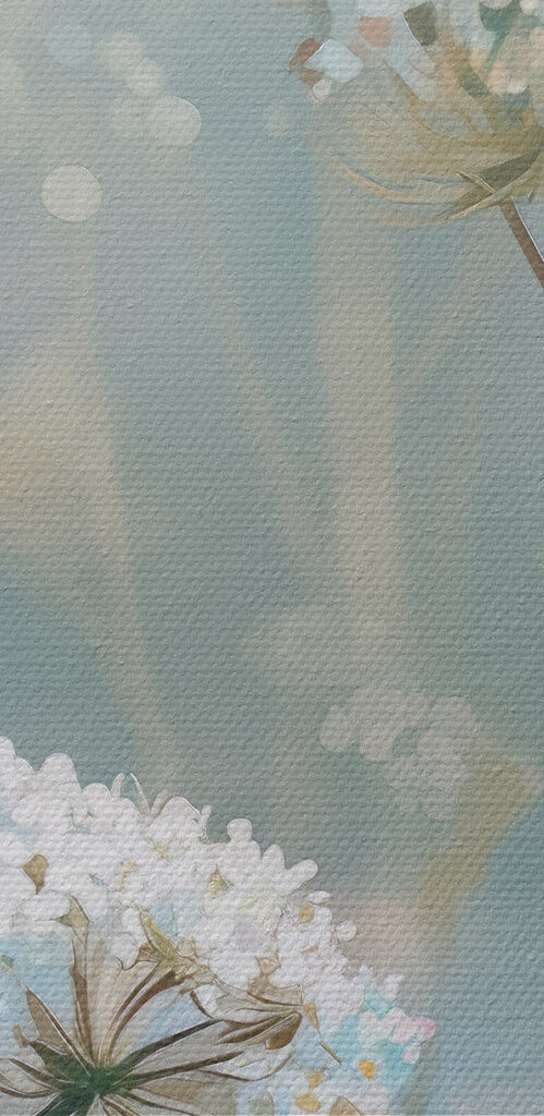 Gentle blooms in soft hues