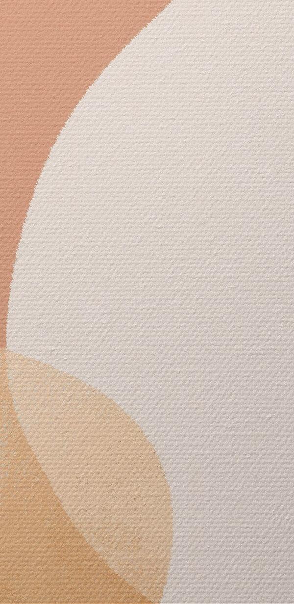 Group of brown and white circles