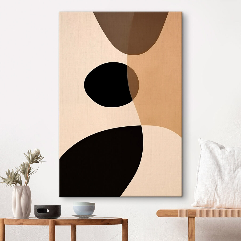 Black and tan circles Black and tan circles