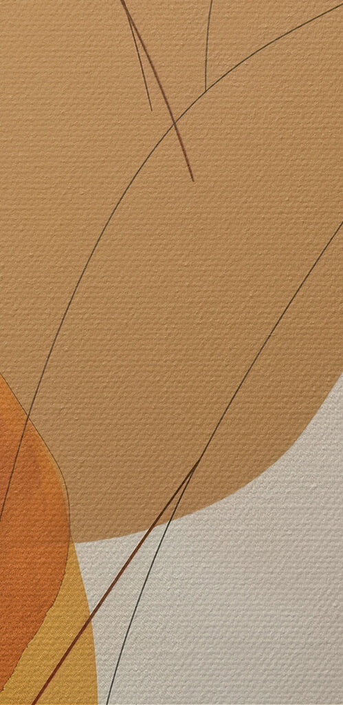 Drawing of a woman's face