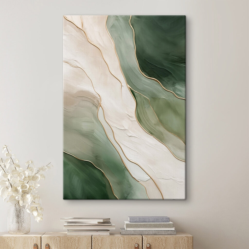 Flowing Patterns in Earthy Tones