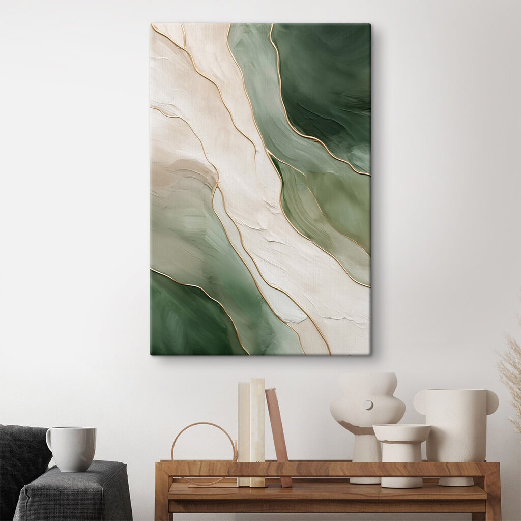 Flowing Patterns in Earthy Tones