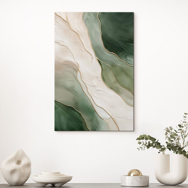 Flowing Patterns in Earthy Tones