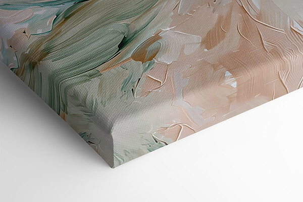 Delicate floral abstraction in soft hues Delicate floral abstraction in soft hues