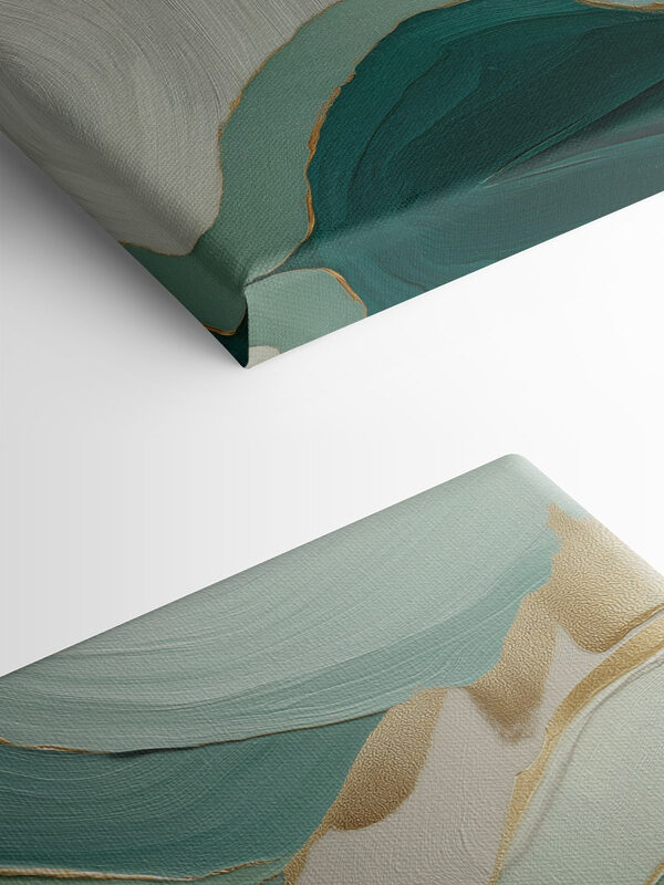 Flowing layers of soft color harmony
