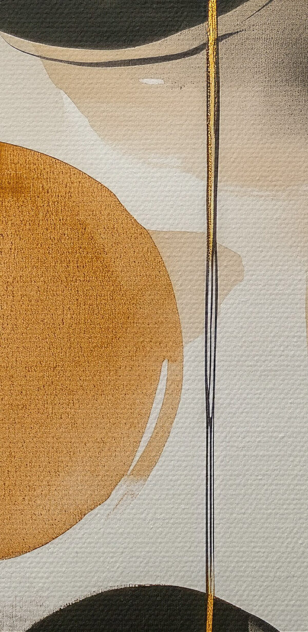 Painting of circles and dots
