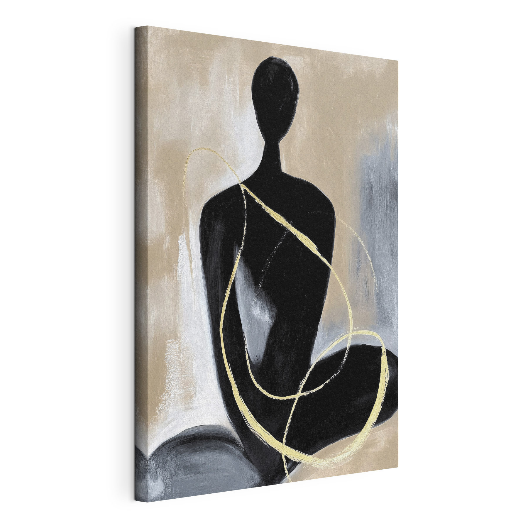 Painting of a woman sitting