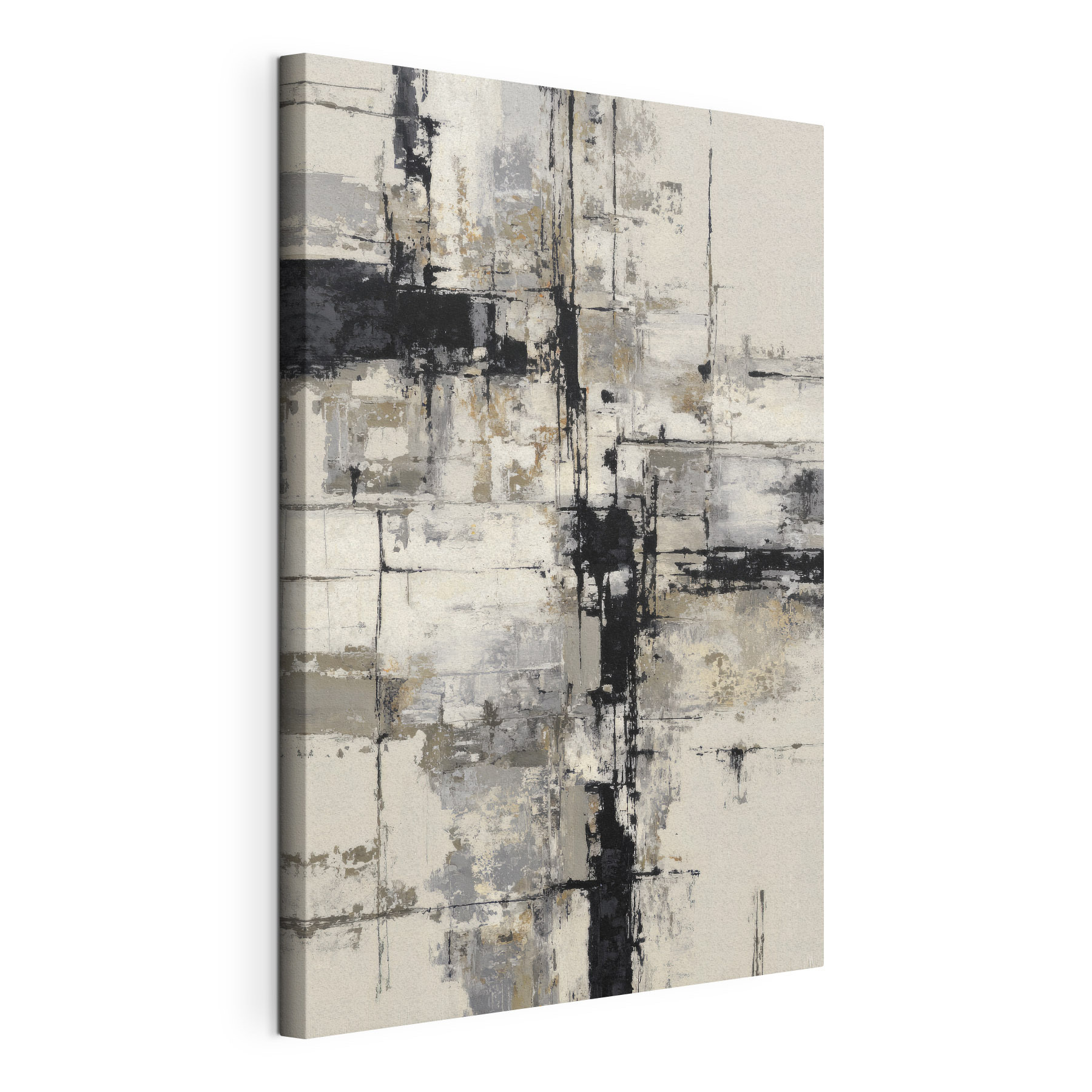 Black and white painting