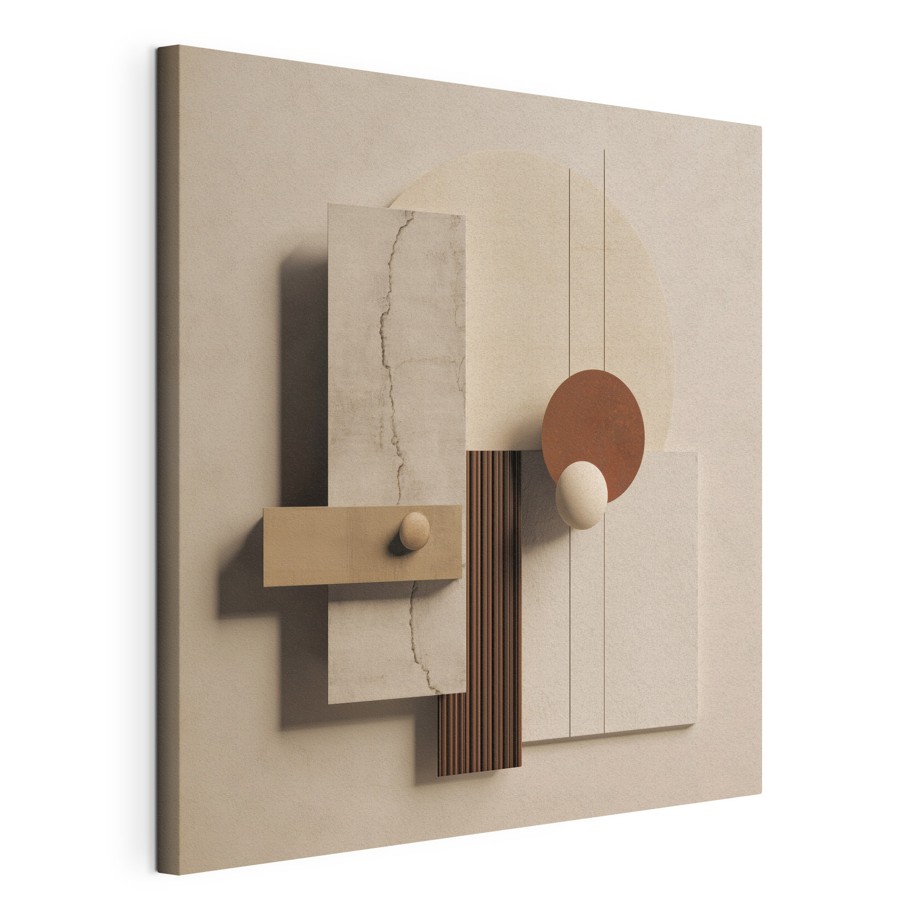 Wall art with different shapes and colors Wall art with different shapes and colors