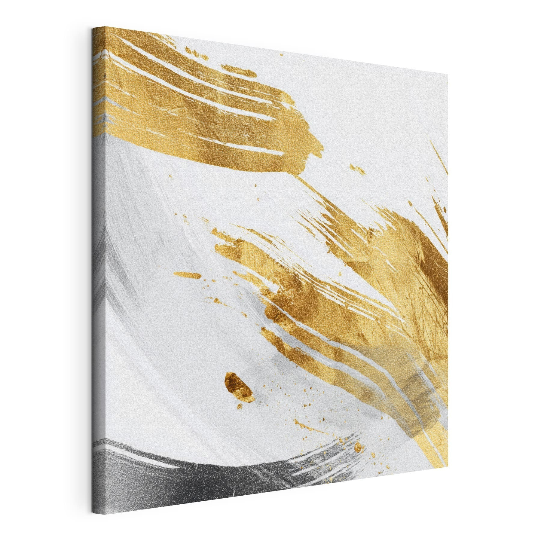 Bold strokes on a white canvas