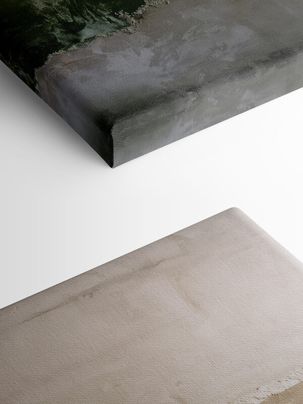 Wall with a few layers of cement
