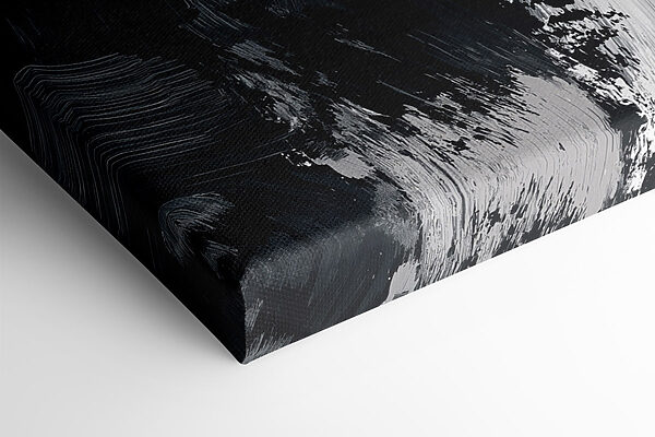 Black and white paint
