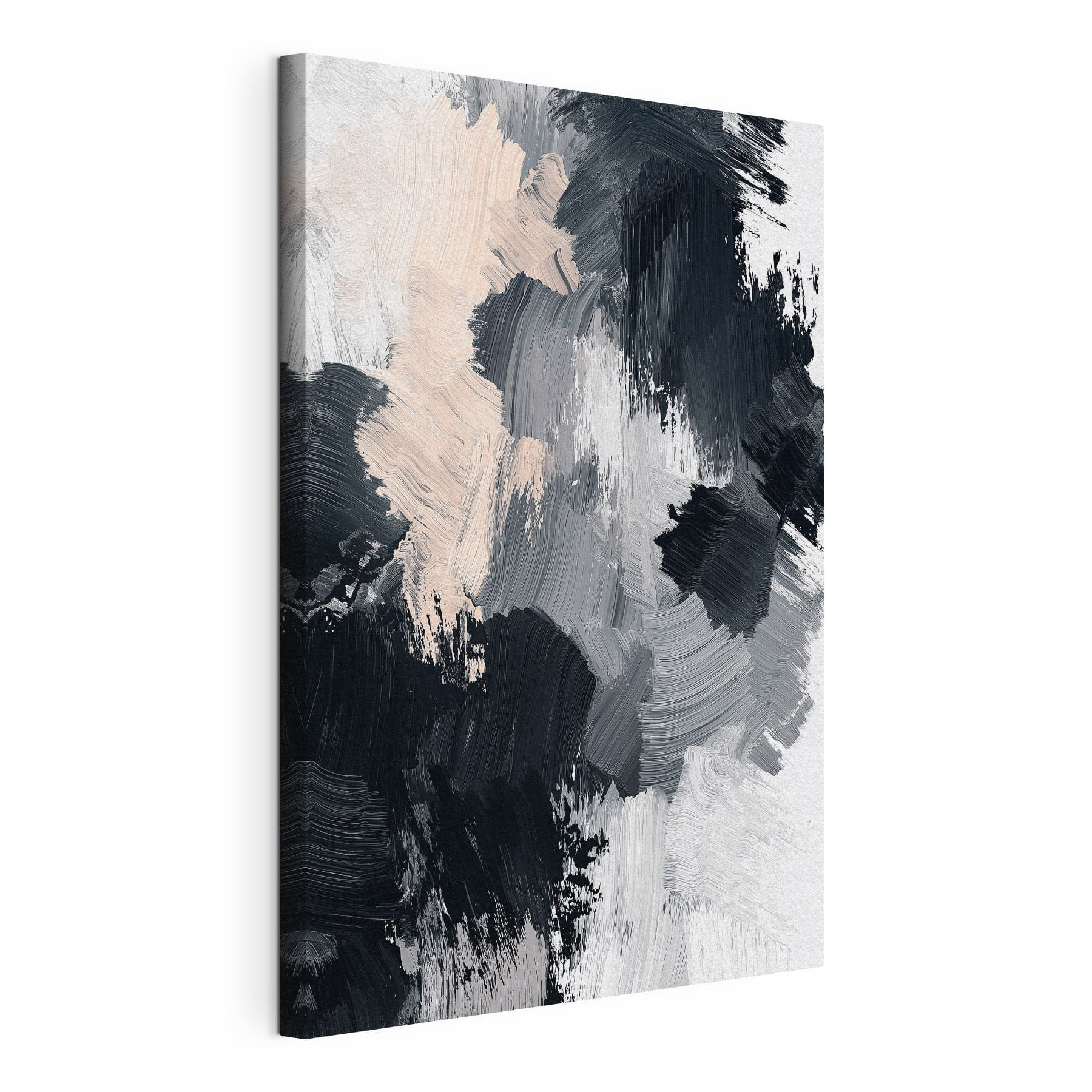 Black and white paint