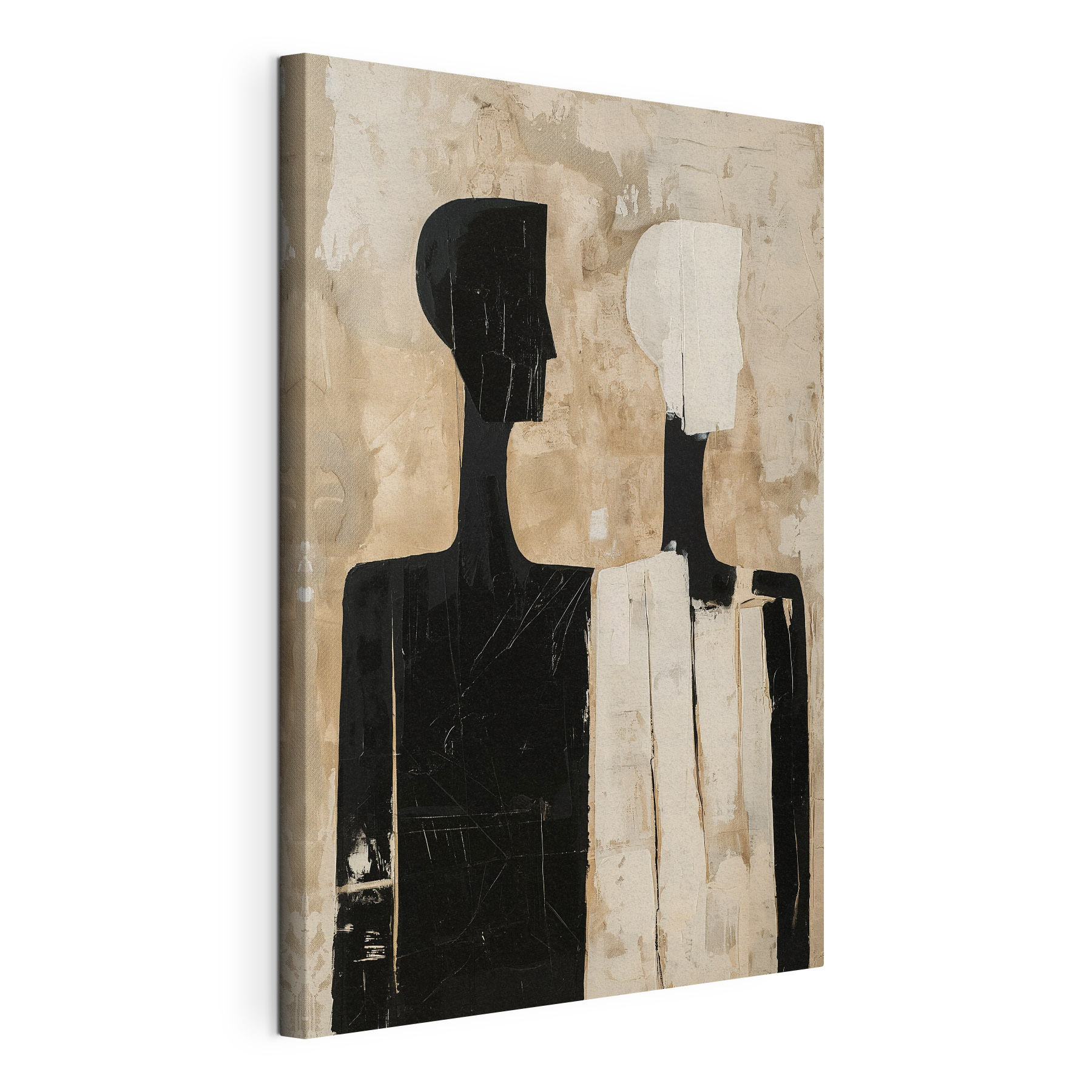 Painting of two people Painting of two people