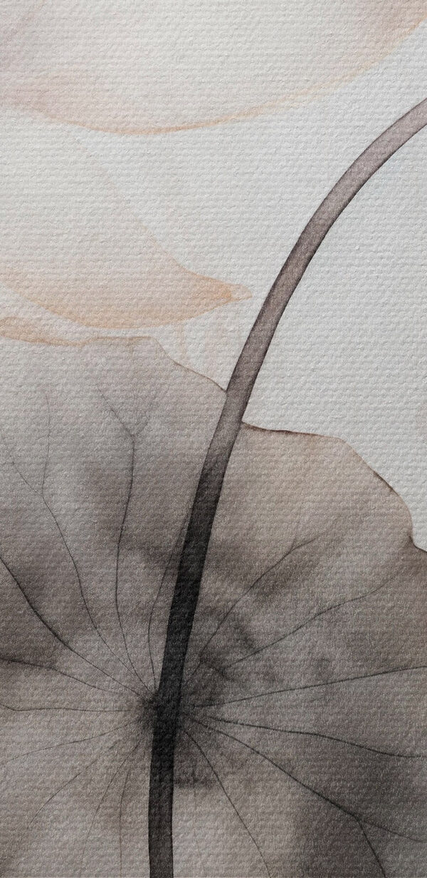 Delicate lilies on a soft background