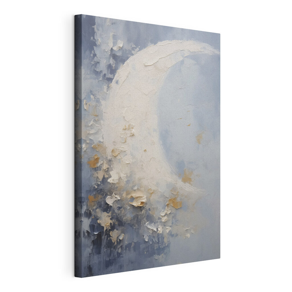 Painting of a moon Painting of a moon