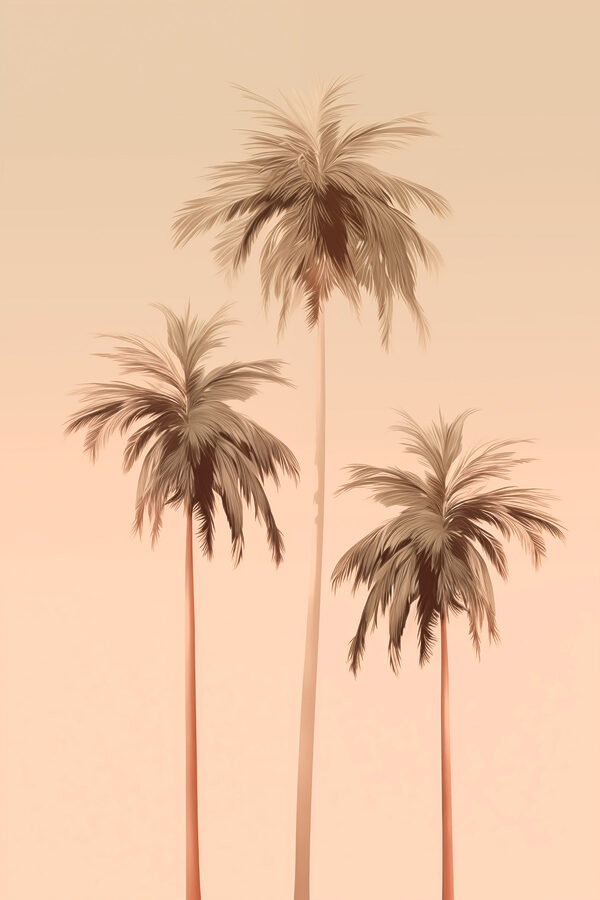 Group of palm trees